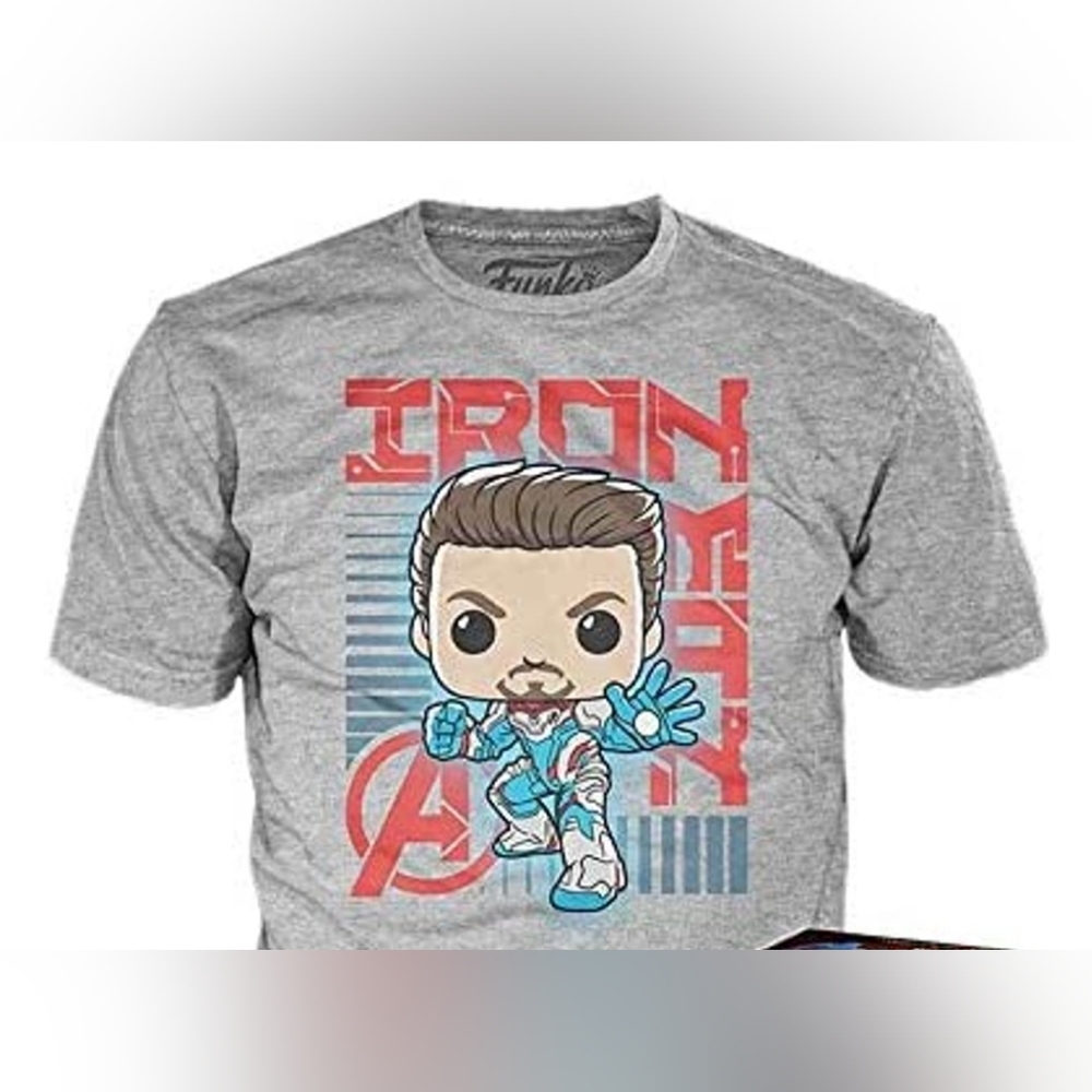 Funko POP! Tee Iron Man Marvel Avengers  Large shirt